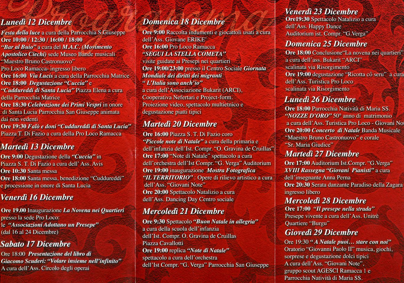 Programma Natale 2011